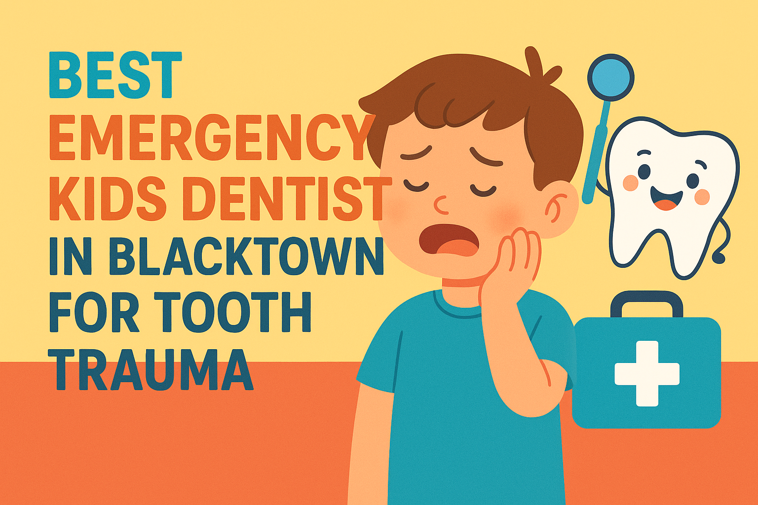 Best Emergency Kids Dentist in Blacktown for Tooth Trauma
